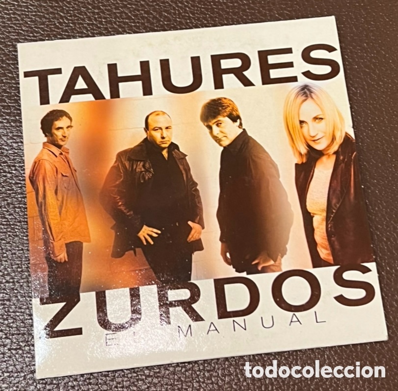 CDs de m&uacute;sica: CD Promocional. Tah&uacute;res Zurdos. &ldquo;El manual&rdquo;. Sony Music. 2001.