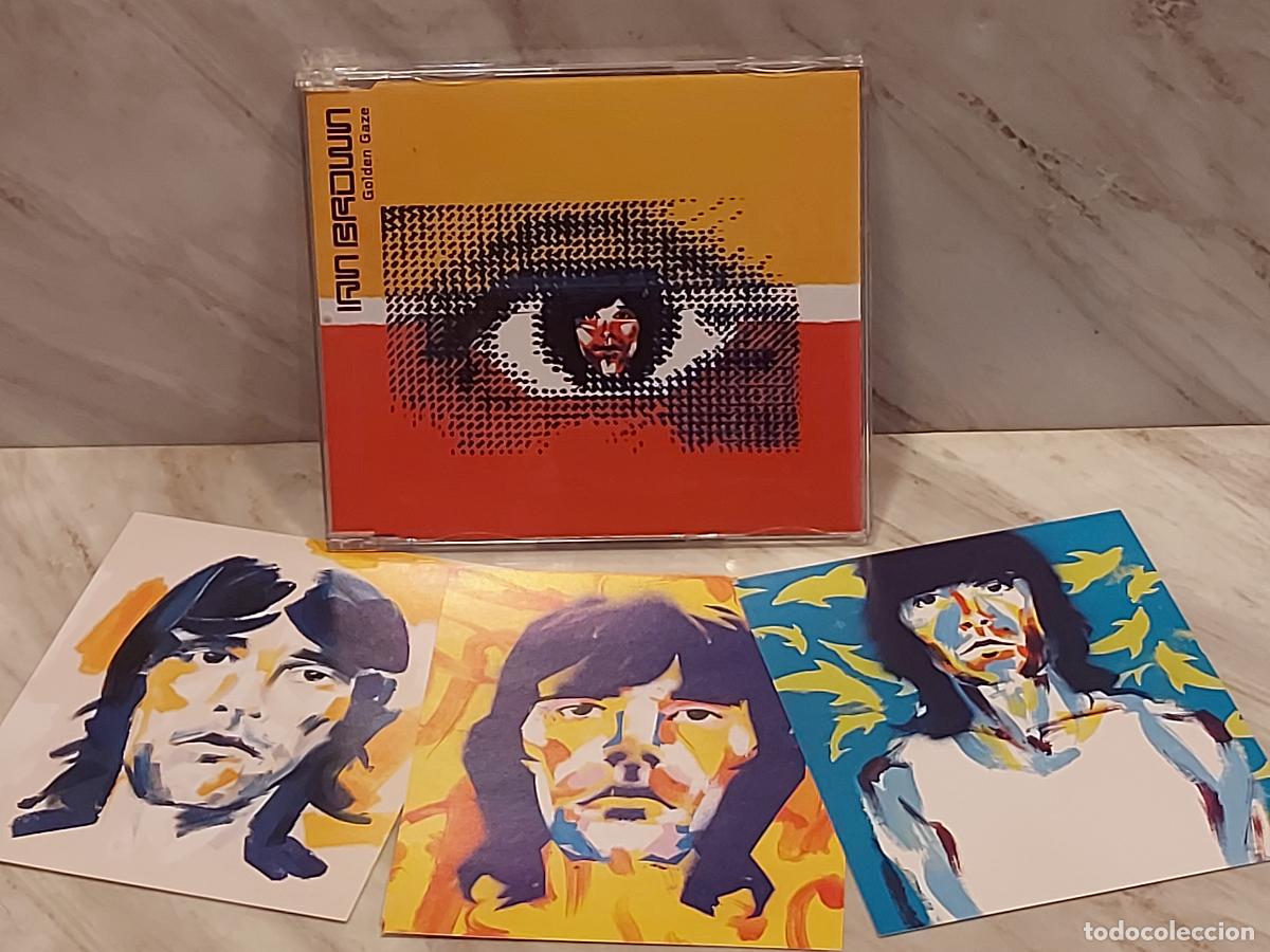 CDs de m&uacute;sica: IAN BROWN | GOLDEN GAZE | CD SINGLE 2000 | POLYDOR | INCLUYE 3 POSTALES