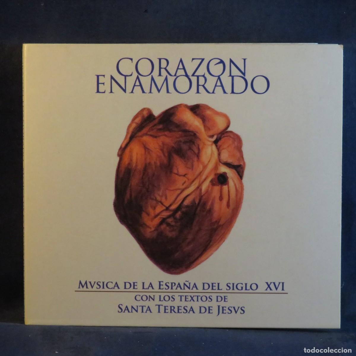 CDs de m&uacute;sica: VARIOS - CORAZ&Oacute;N ENAMORADO - MUSICA DE LA ESPA&Ntilde;A DEL SIGLO XVI - CD