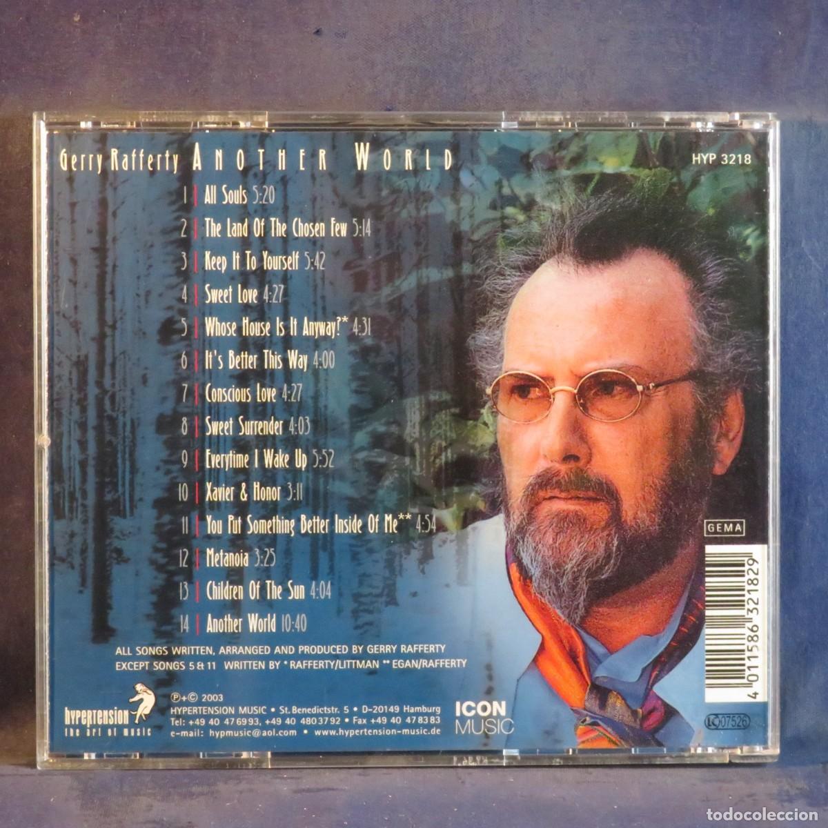 CDs de m&uacute;sica: GERRY RAFFERTY &ndash; ANOTHER WORLD - CD - Foto 2