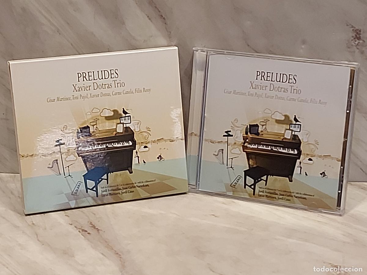 CDs de m&uacute;sica: XAVIER DOTRAS TRIO | PRELUDES | CD 2011 | JAZZ CATAL&Aacute;N | PICAP | ESTUCHE CD