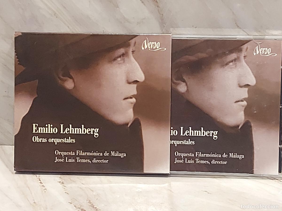 CDs de m&uacute;sica: EMILIO LEHMBERG | OBRAS ORQUESTALES | JOS&Eacute; LUIS TEMES | CD 2008 | VERSO | ESTUCHE CD