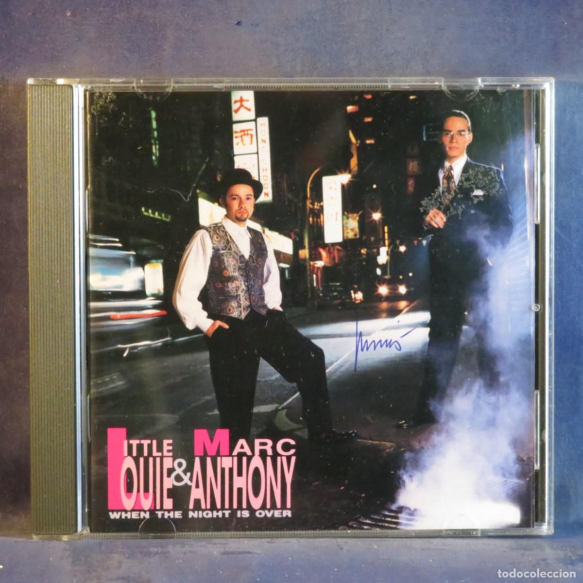 CDs de m&uacute;sica: LITTLE LOUIE & MARC ANTHONY &ndash; WHEN THE NIGHT IS OVER - CD