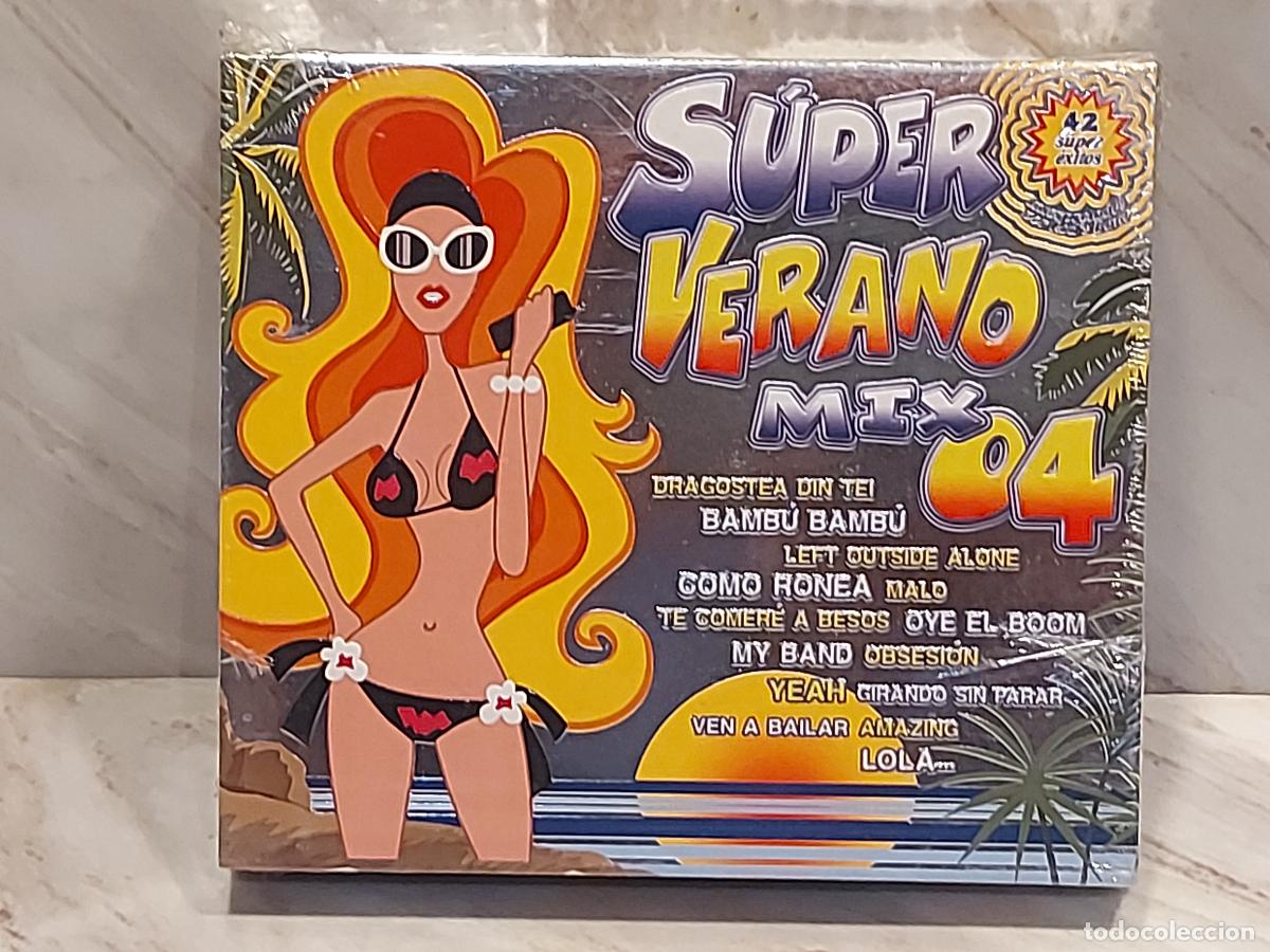 CDs de m&uacute;sica: S&Uacute;PER VERANO MIX 04 | DOBLE CD 2004 | 42 &Eacute;XITOS | KNIFE MUSIC | ESTUCHE | PRECINTADO