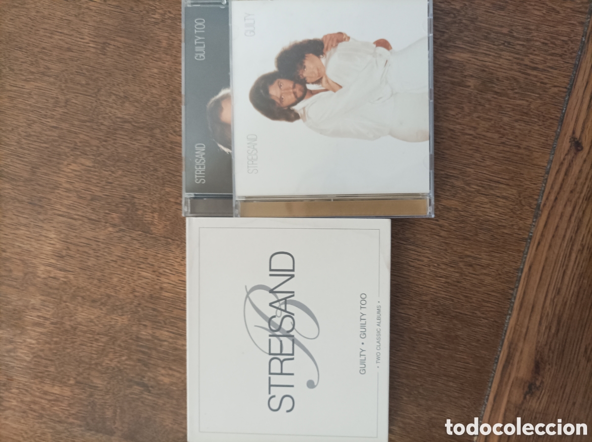 CDs de m&uacute;sica: Barbra streisand. Guilty y guilty too. 2 Cds.