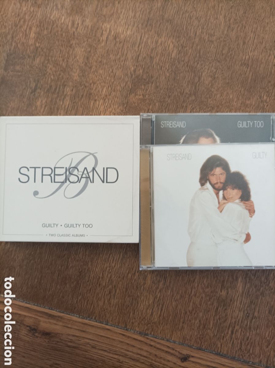 CDs de m&uacute;sica: Barbra streisand. Guilty y guilty too. 2 Cds.