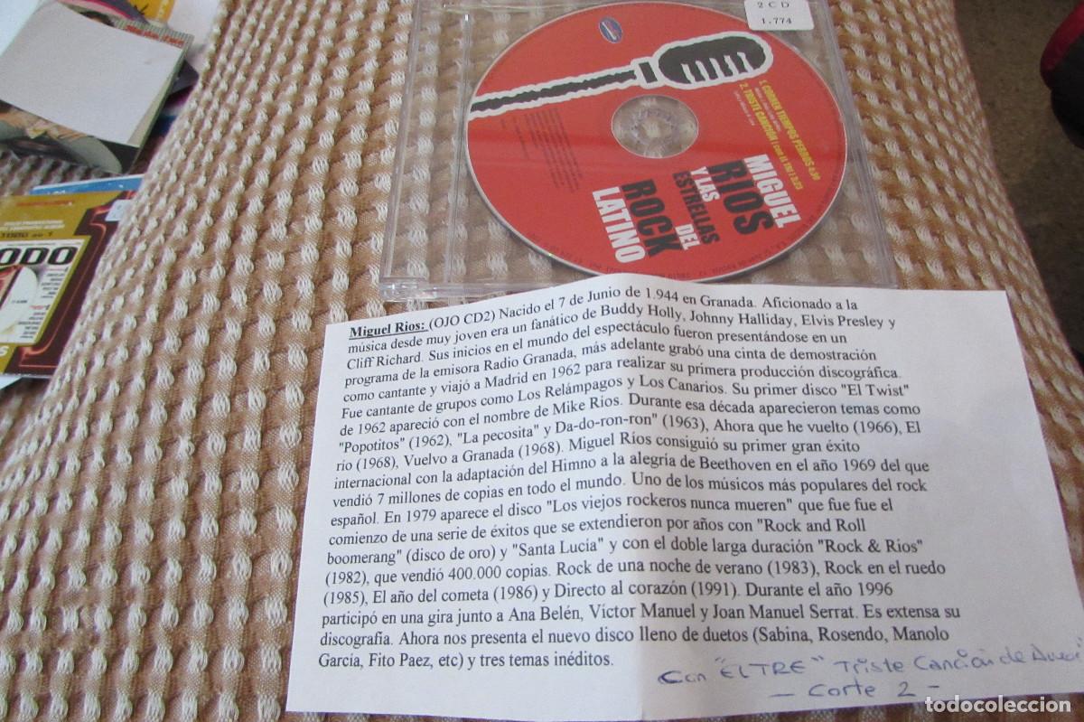 CDs de m&uacute;sica: MIGUEL RIOS Y LAS ESTRELLAS DEL ROCK LATINO CD SINGLE CADENA 100