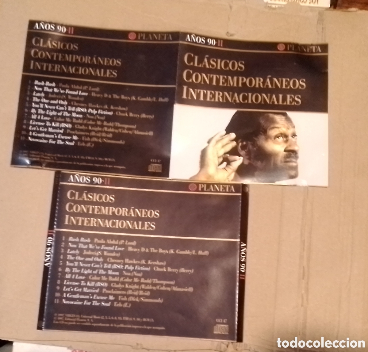 CDs de m&uacute;sica: Car&aacute;tula CD Cl&aacute;sico Contempor&aacute;neos Internacionales