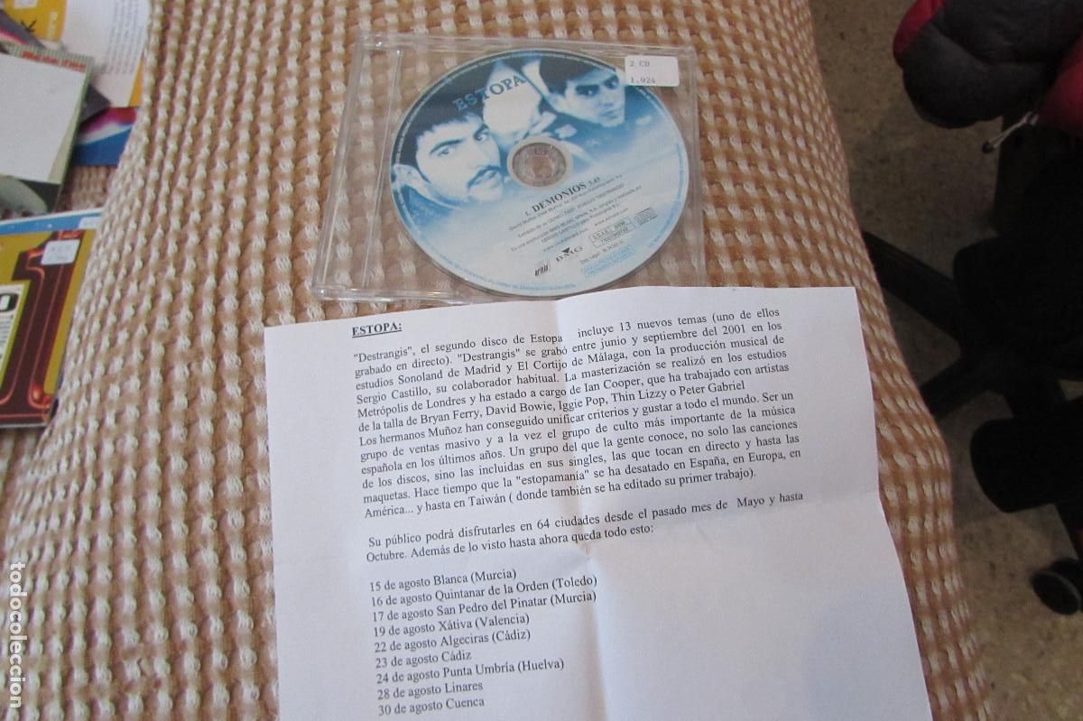CDs de m&uacute;sica: Estopa &ndash; Demonios CD SINGLE CADENA 100