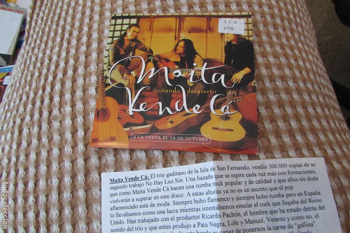 CDs de m&uacute;sica: Ma&iacute;ta Vende C&aacute; &ndash; So&ntilde;ando Despierto CD SINGLE CADENA 100