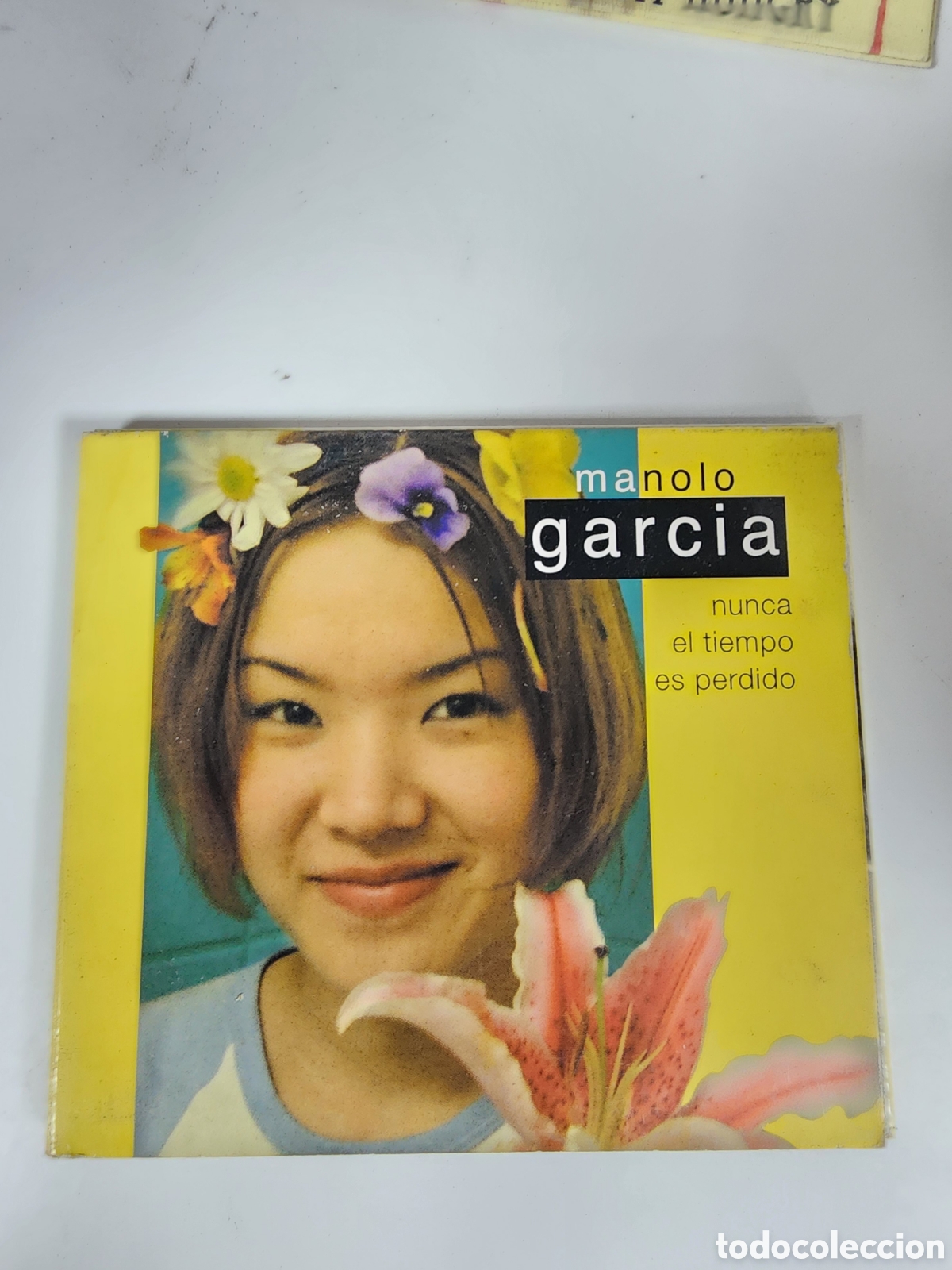 CDs de m&uacute;sica: MANOLO GARC&Iacute;A - NUNCA EL TIEMPO ES PERDIDO - CD ALBUM - 14 TRACKS - BMG / ARIOLA 2001