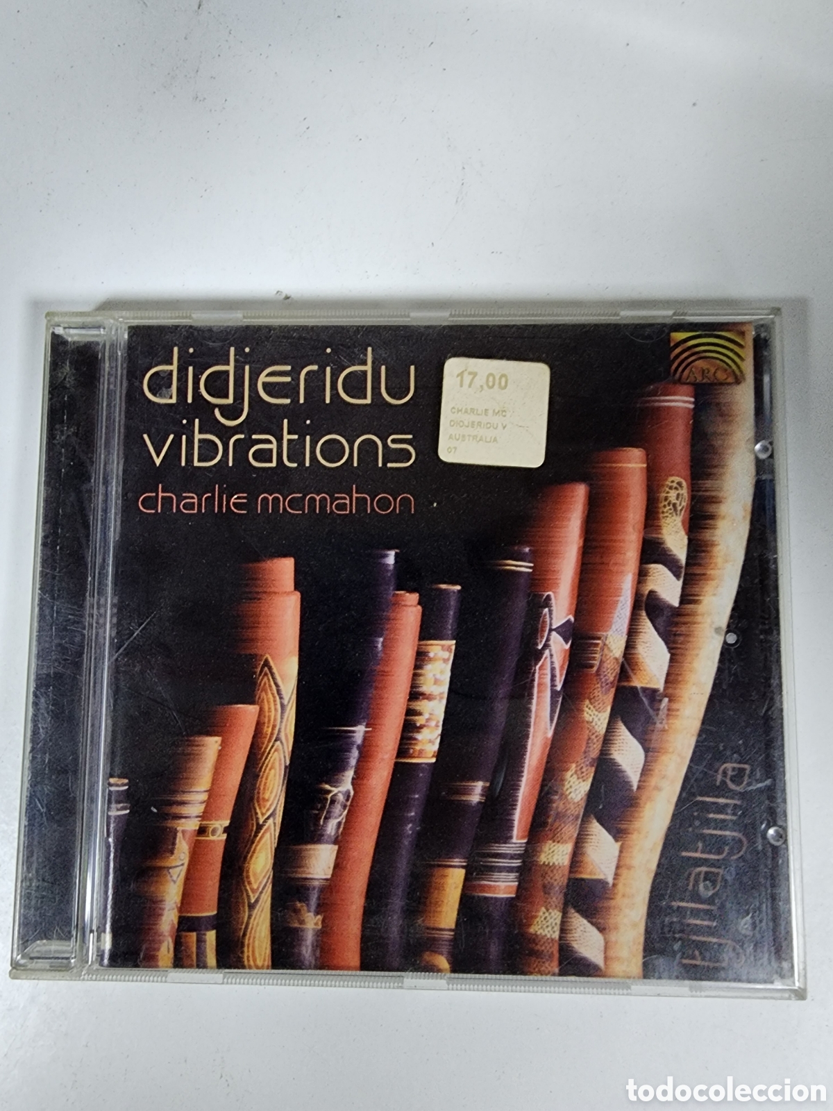 CDs de m&uacute;sica: Charlie McMahon &lrm;&ndash; Didjeridu Vibrations - - Foto 1
