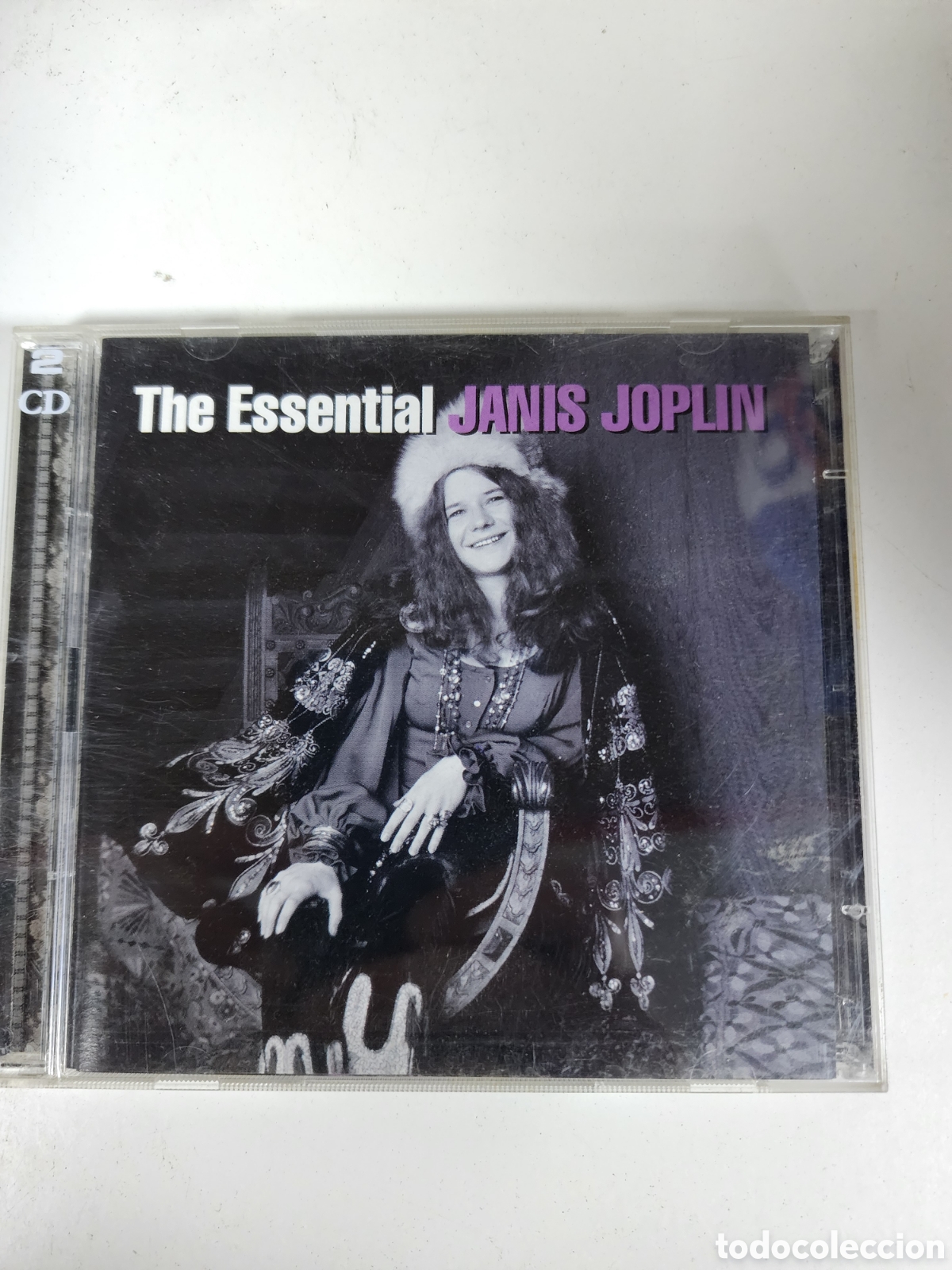 CDs de m&uacute;sica: JANIS JOPLIN - ESSENTIAL CD SAMPLER 4 TEMAS EN CARTON