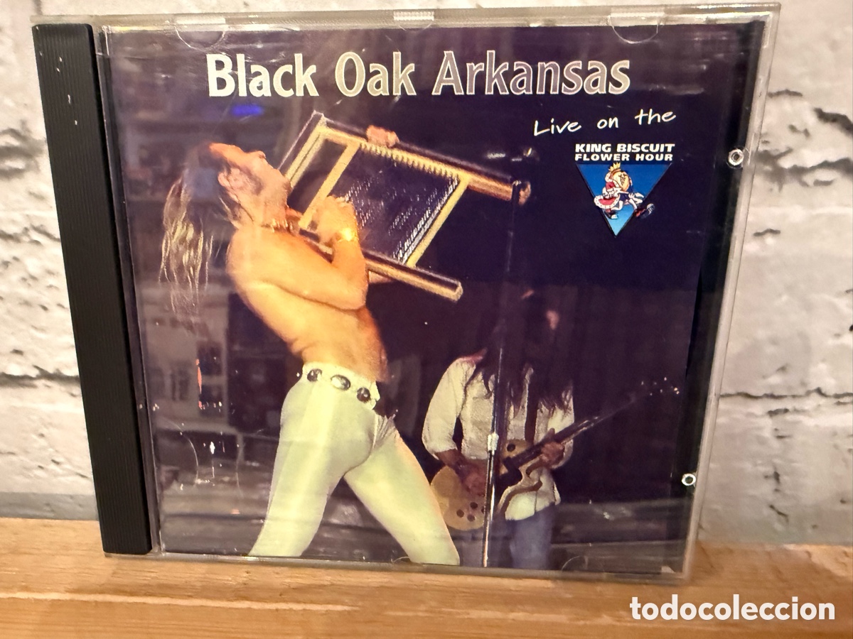 CDs de m&uacute;sica: Black Oak Arkansas &ndash; Live On The King Biscuit Flower Hour. Cd buen estado. Rock sureńo