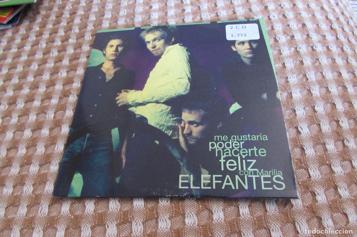CDs de m&uacute;sica: ELEFANTES - ME GUESTARIA PODER HACERTE FELIZ (CD SINGLE)
