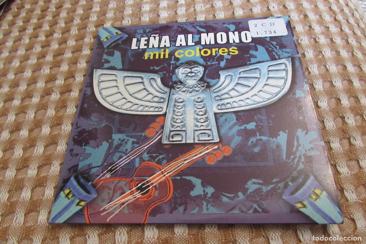 CDs de m&uacute;sica: CD SINGLE - LE&Ntilde;A AL MONO - MIL COLORES