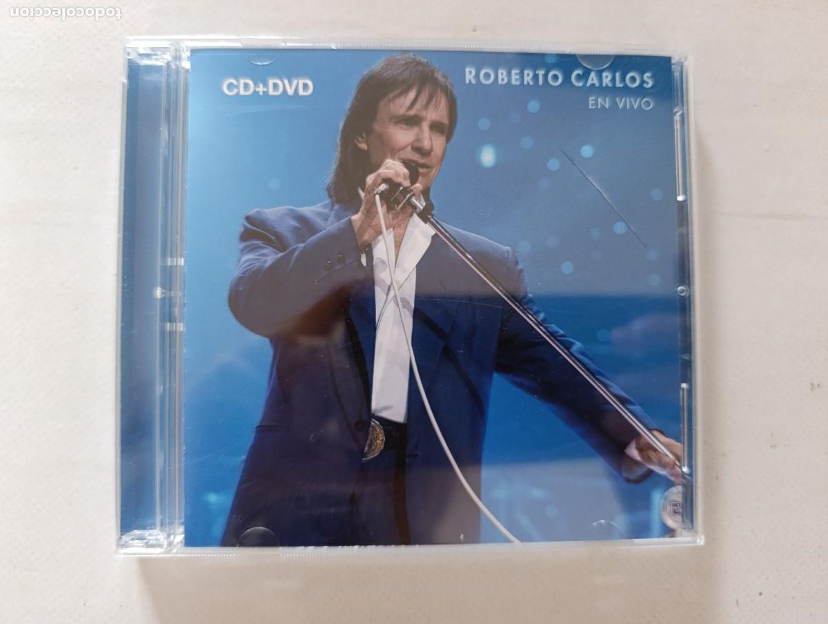 CDs de m&uacute;sica: CD + DVD ROBERTO CARLOS - EN VIVO (CXw)