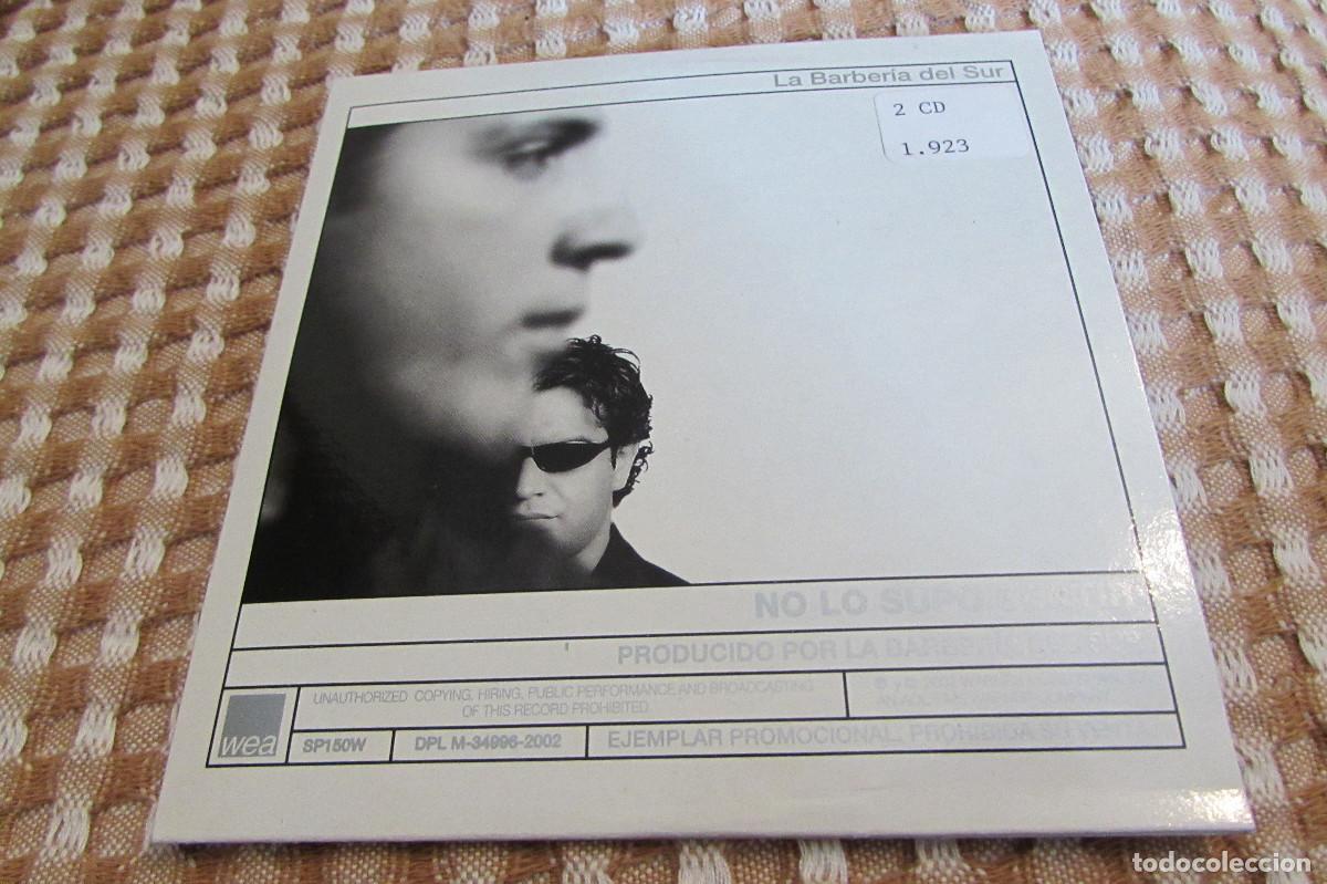 CDs de m&uacute;sica: LA BARBERIA DEL SUR - NO LO SUPO SENTIR - CD SINGLE