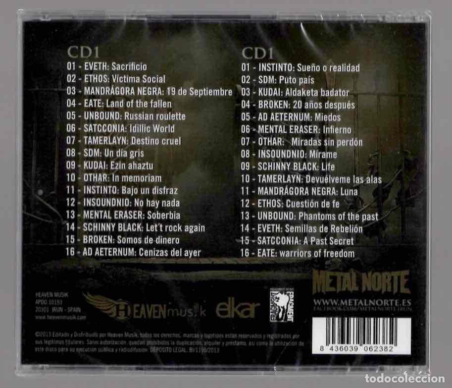 CDs de m&uacute;sica: 2 CD METALNORTE III. ELKAR - Foto 2