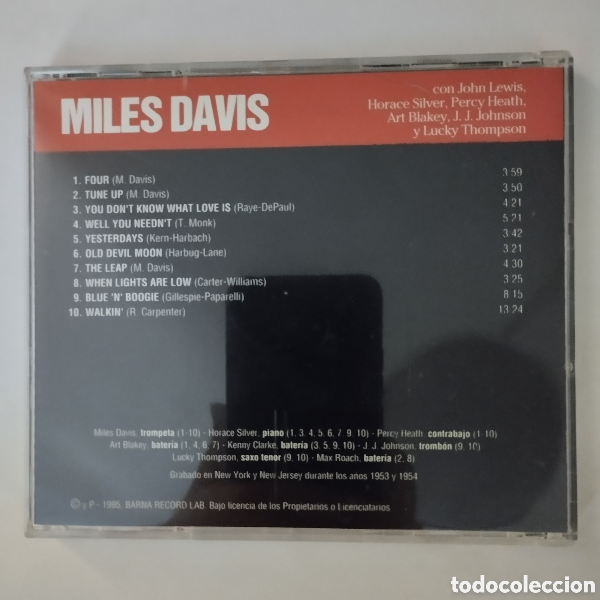 CDs de m&uacute;sica: CD Miles Davis (Trompeta) - Maestro del jazz. - Foto 2