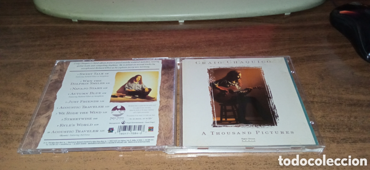 CDs de m&uacute;sica: CRAIG CHAQUICO - A THOUSAND PICTURES (1996)