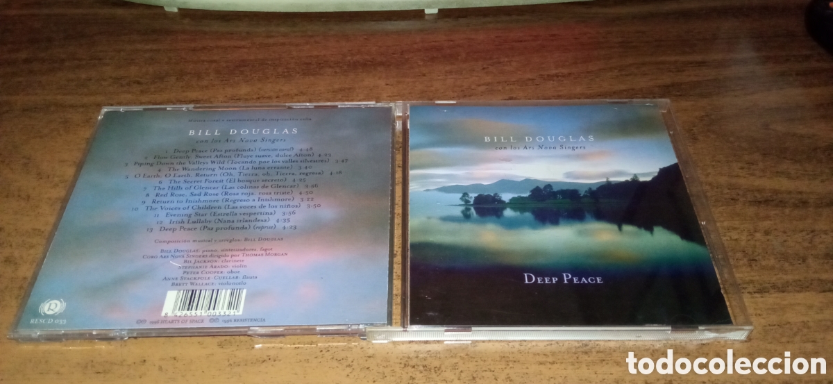 CDs de m&uacute;sica: Bill Douglas - Deep Peace (1996) - Foto 1