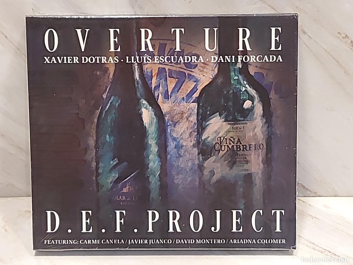 CDs de m&uacute;sica: D.E.F. PROJECT | OVERTURE | XAVIER DOTRAS | CD 2018 | JAZZ | PICAP | ESTUCHE CD | PRECINTADO
