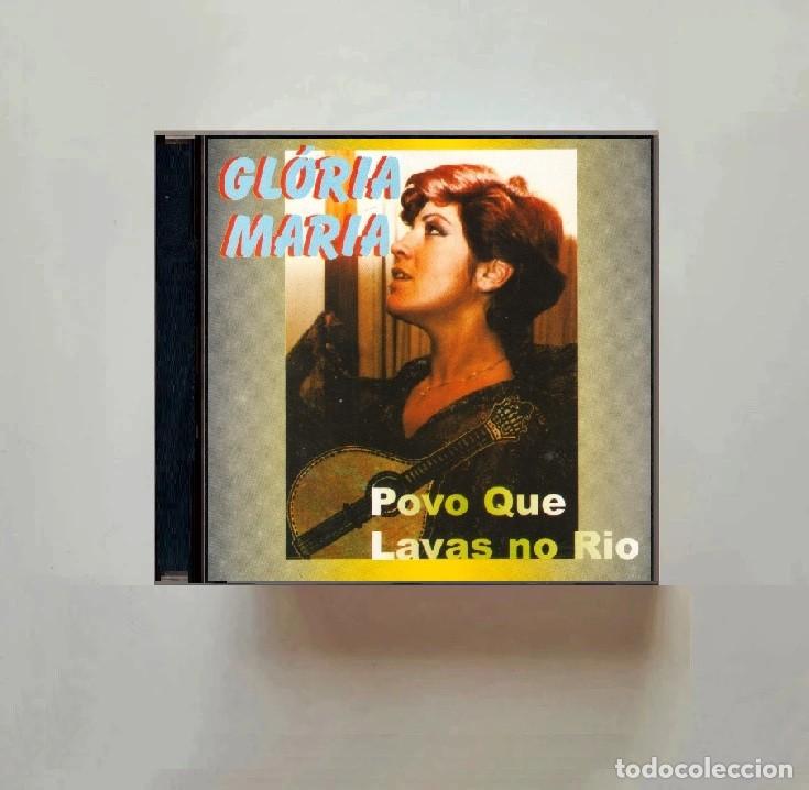 CDs de m&uacute;sica: GLORIA MARIA. POVO QUE LAVAS NO RIO. FADO. ESTUDIOS HORIZONTE 1999. CD.