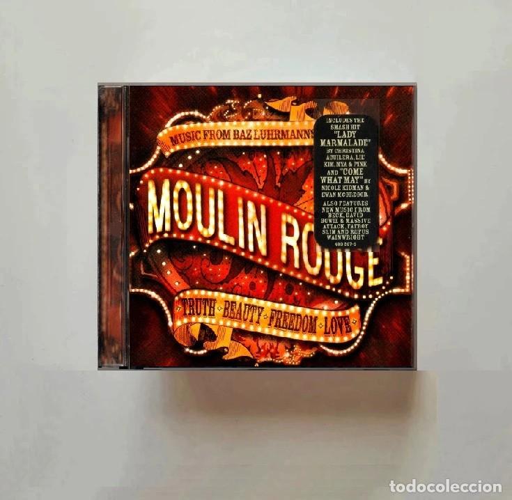 CDs de m&uacute;sica: MOULIN ROUGE. BOWIE. FATBOY SLIM. BONO. BECK. MASSIVE ATTACK. BANDA SONORA. CINE. CD.
