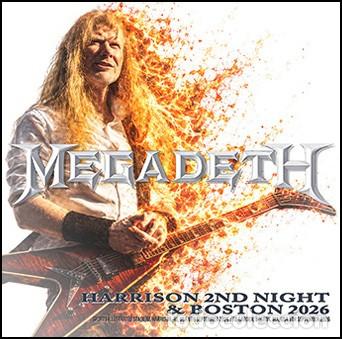 CDs de m&uacute;sica: 2 CDs - MEGADETH - Live US Tour 2026 - Foto 1