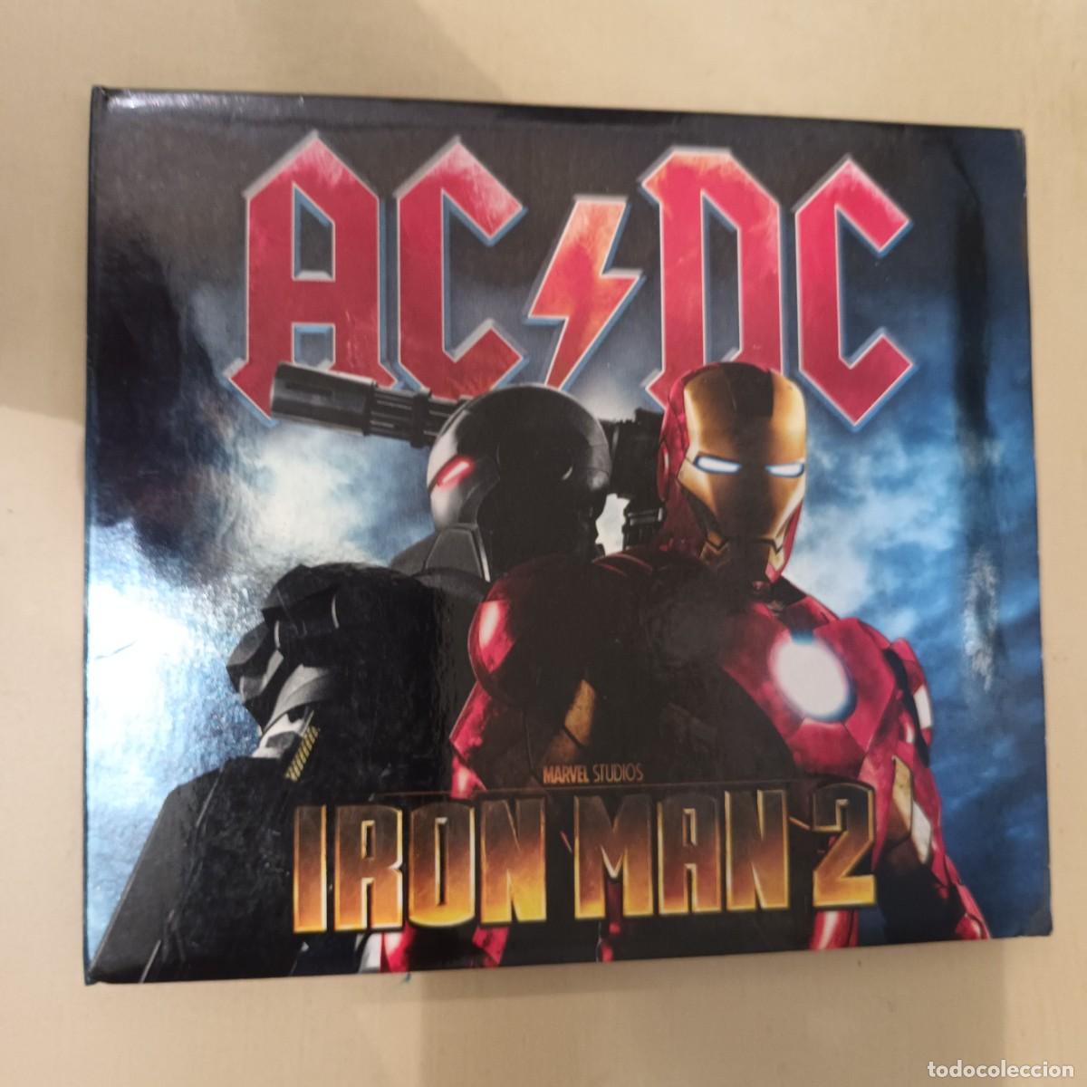 CDs de m&uacute;sica: AC/DC , Iron Man 2 , CD 2010 Digipack Recopilatorio. Impecable. Hard Rock