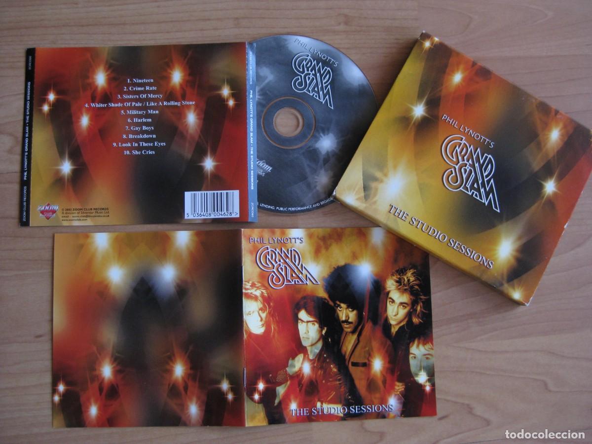CDs de m&uacute;sica: Grand Slam: The Studio sessions // Thin Lizzy, Gary Moore, Whitesnake, Magnum...