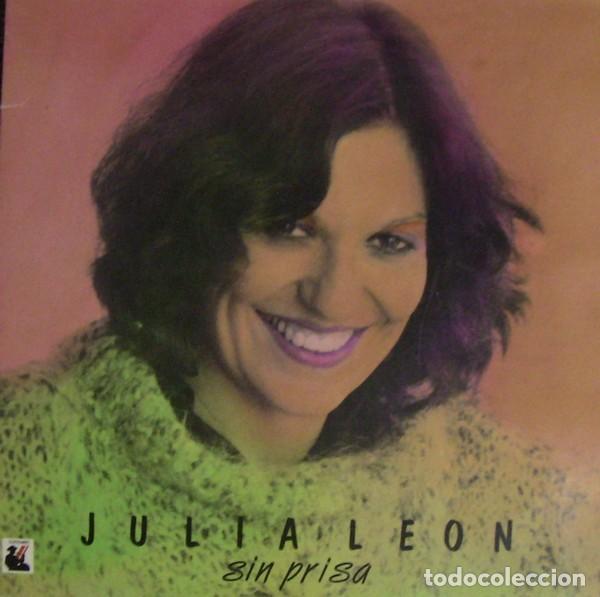 CDs de m&uacute;sica: JULIA LE&Oacute;N &rdquo;Sin prisa&rdquo; (Reedici&oacute;n de la propia Julia Le&oacute;n&rdquo;