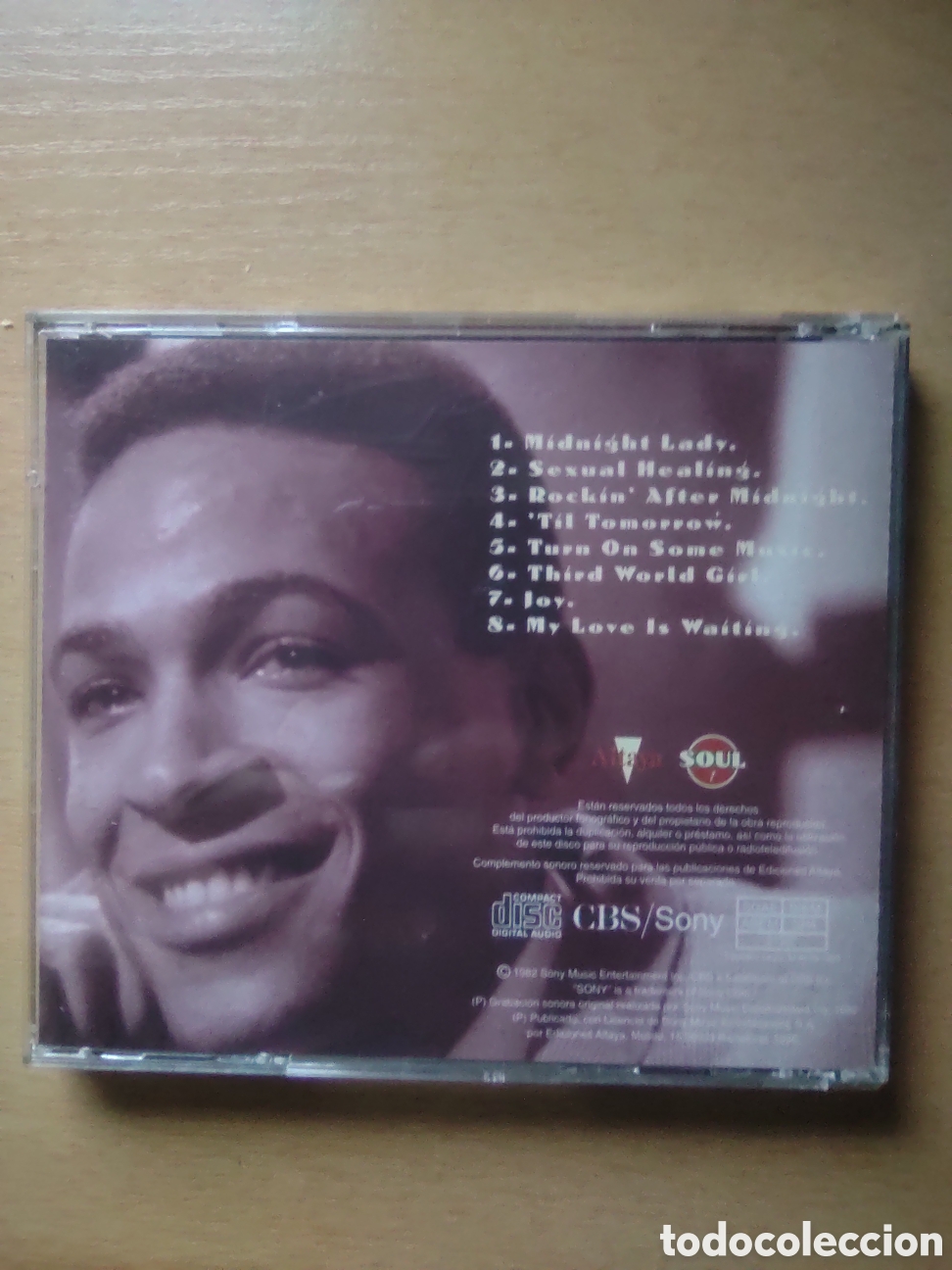 CDs de m&uacute;sica: CD Marvin Gaye - Midnight Love - Foto 2