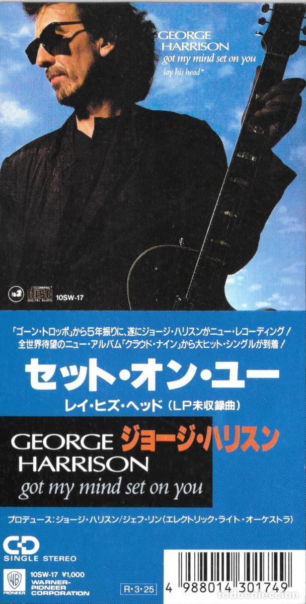 CDs de m&uacute;sica: MINI CD Single Got my mind set on you ( JAPON ) - George Harrison - Beatles NUEVO