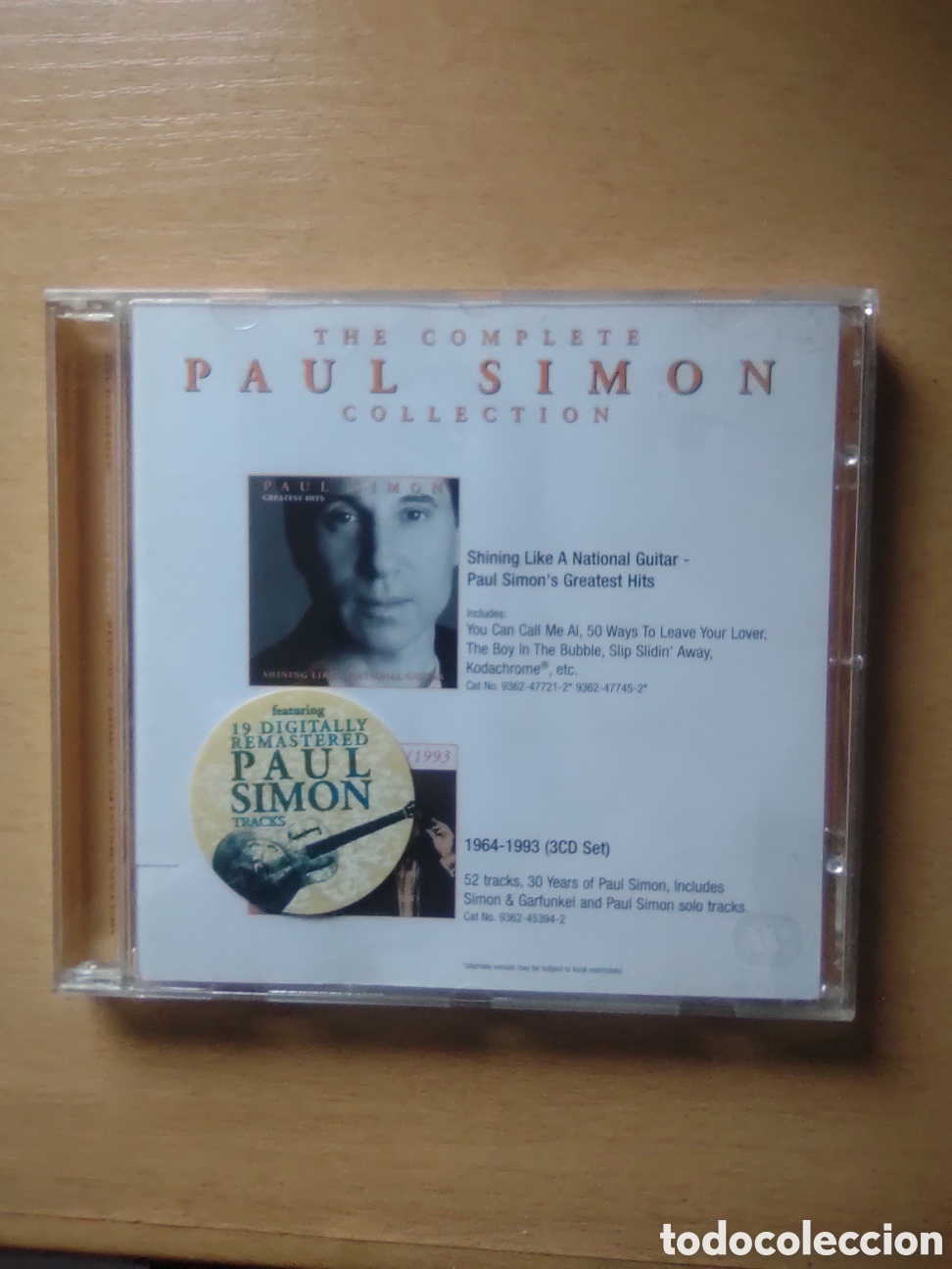 CDs de m&uacute;sica: CD Paul Simon - The Complete Pau Simon Collection
