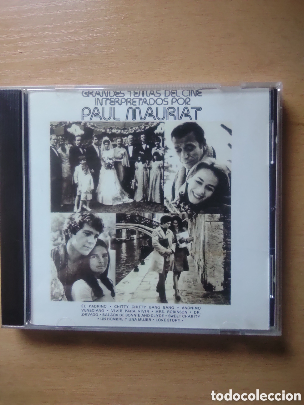 CDs de m&uacute;sica: CD Paul Mauriat - Grandes Temas Del Cine