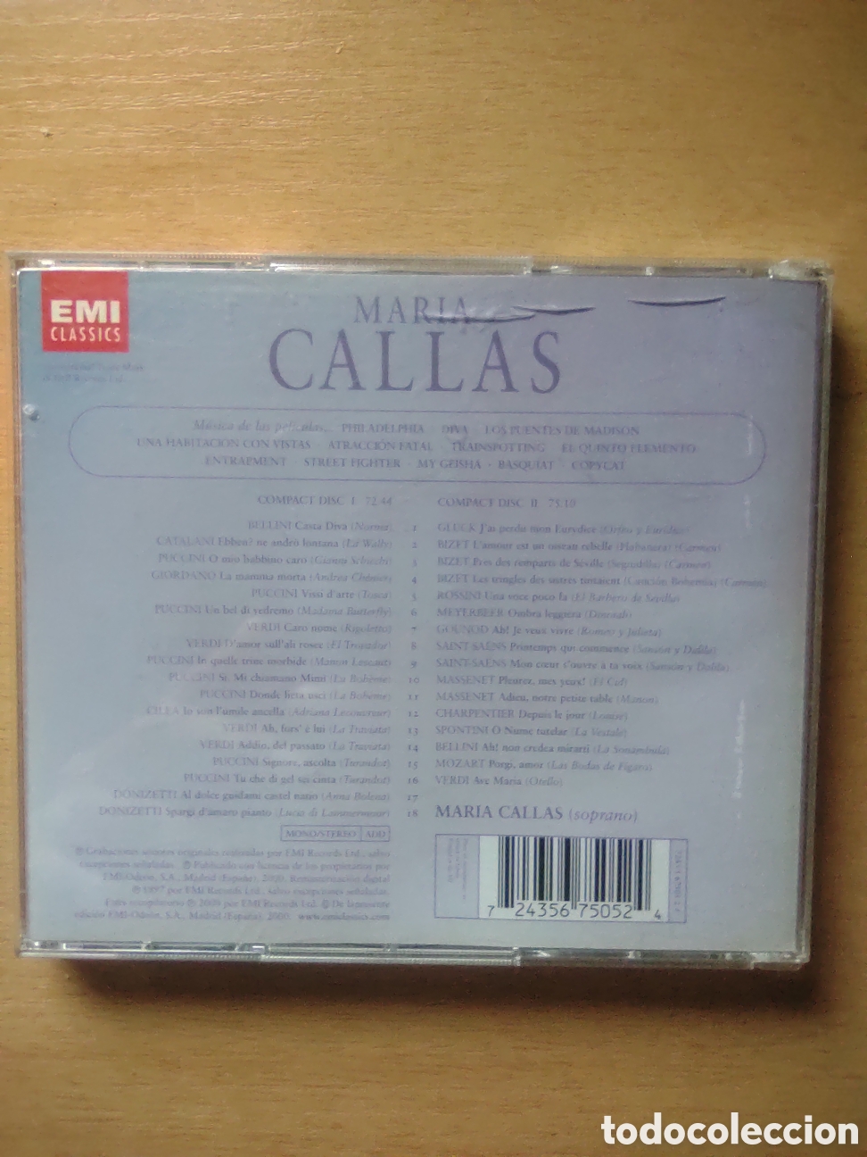 CDs de m&uacute;sica: CD Mar&iacute;a Callas - La Leyenda - Foto 2