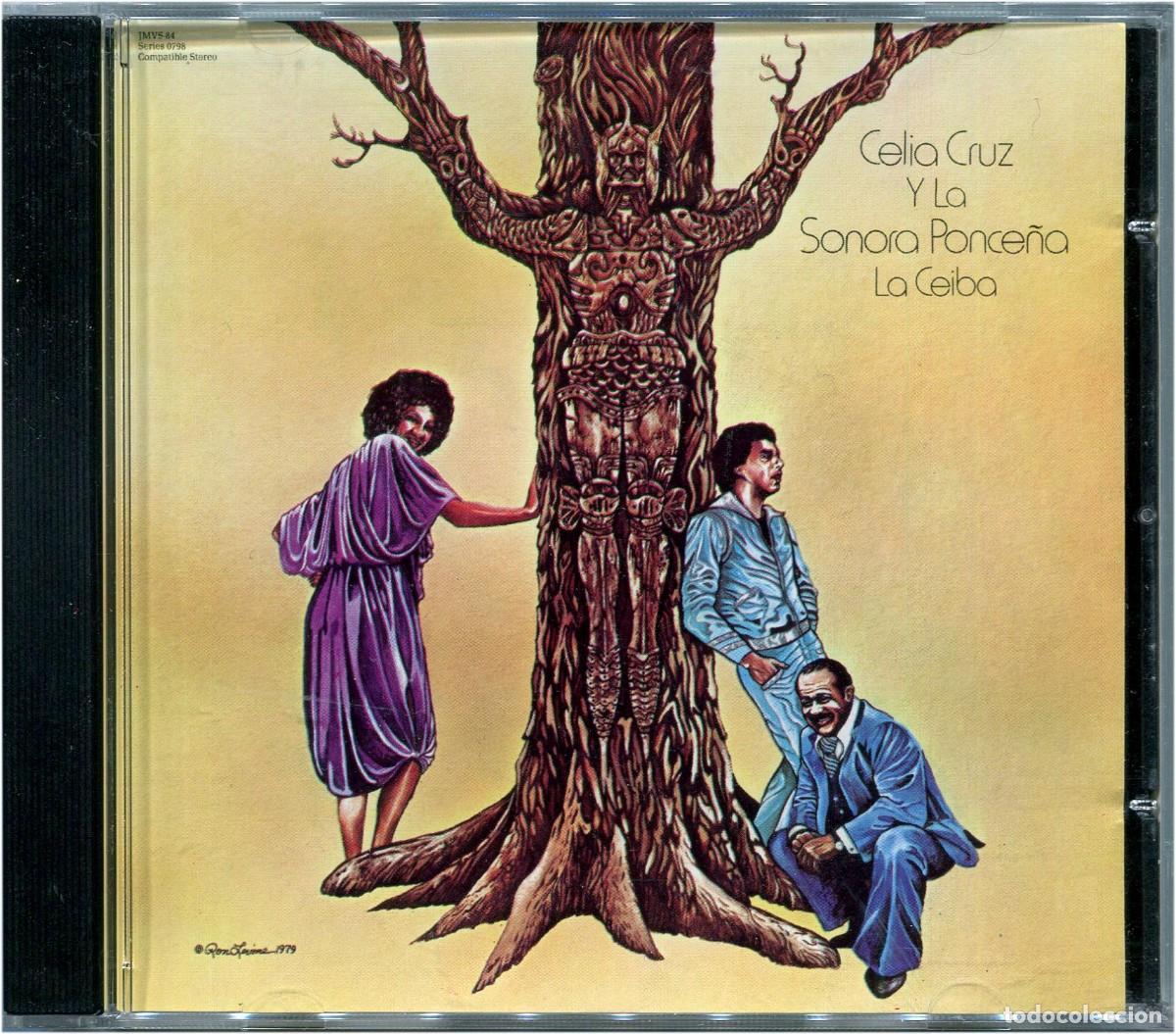 CDs de m&uacute;sica: Celia Cruz y La Sonora Ponce&ntilde;a - La Ceiba - CD US 1990 - Vaya Records JMVS 84 - EX/EX