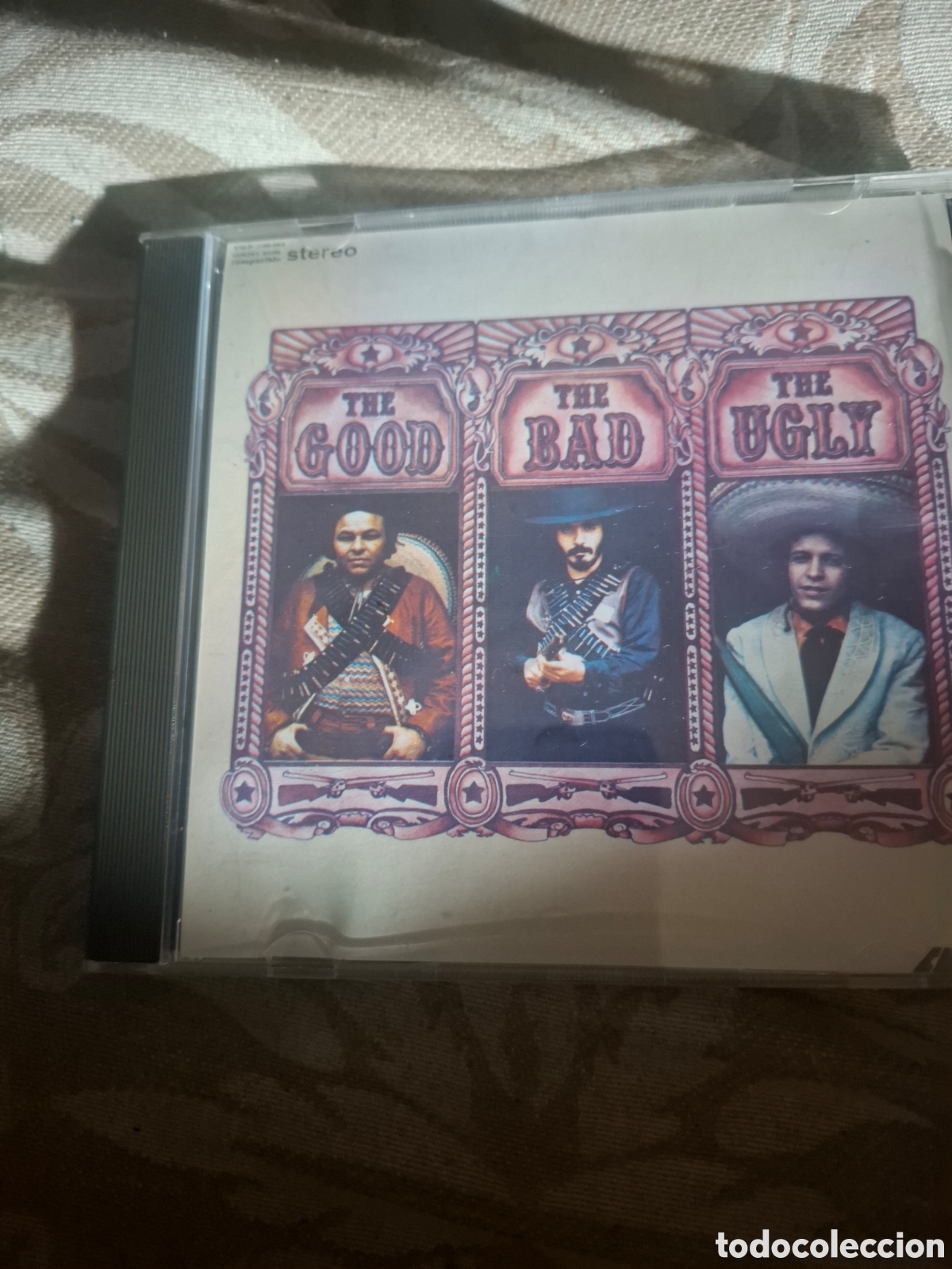 CDs de m&uacute;sica: Willie Colon, Yomo Toro, H&eacute;ctor Lavoe. The Good, The Bad, The Ugly