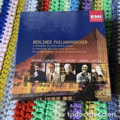 CDs de m&uacute;sica: Berliner Philharmoniker in Aufnahmen mit ihren Chefdirigenten- 0724357561228