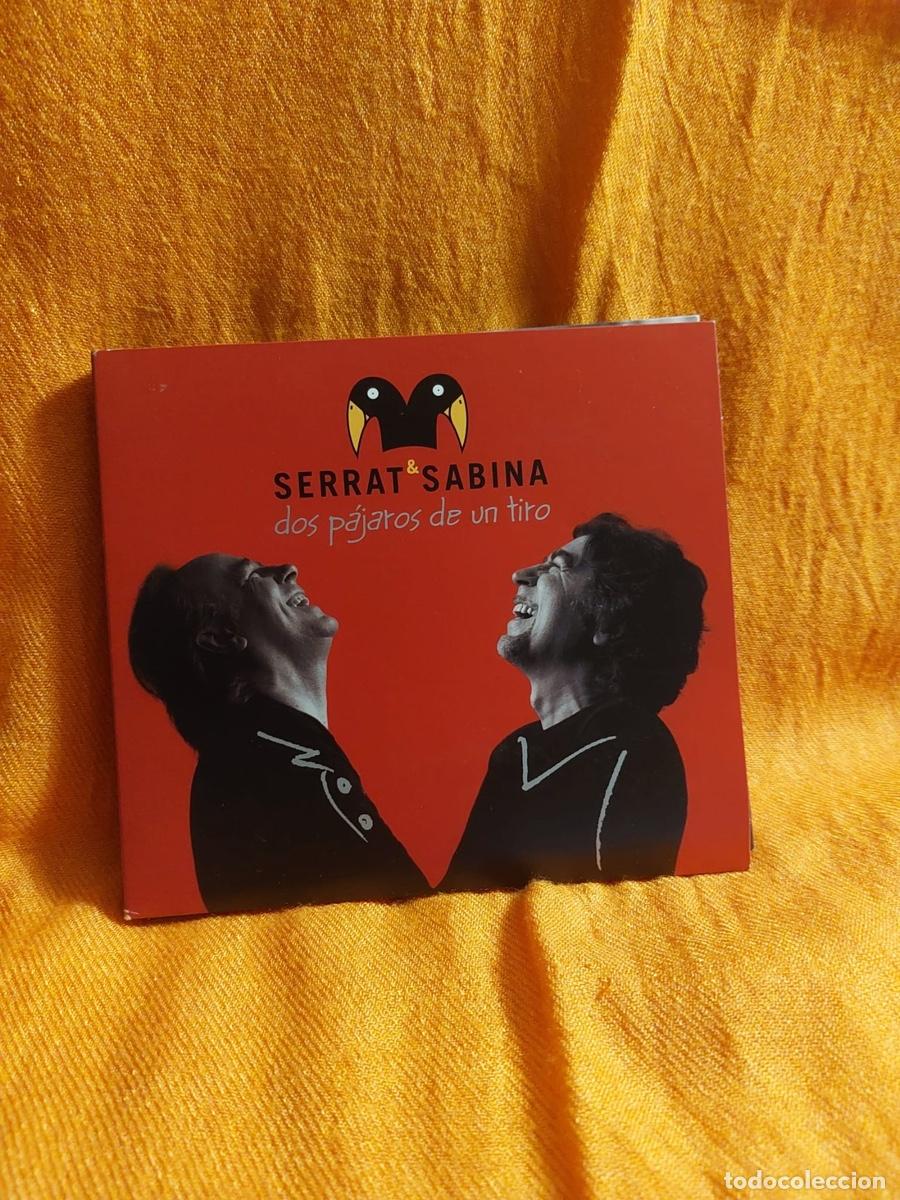 CDs de m&uacute;sica: CD SERRAT - SABINA dos p&aacute;jaros de un tiro CD + DBD