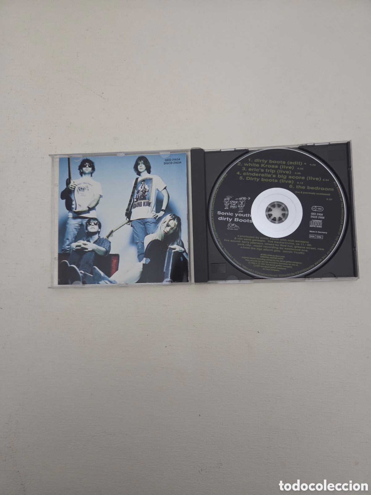 CDs de m&uacute;sica: CD Sonic Youth. Dirty Boots - Foto 3