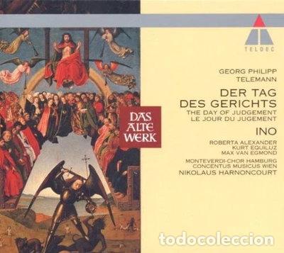 CDs de m&uacute;sica: Telemann: Der Tag Des Gerichts / Ino- 0090317762128