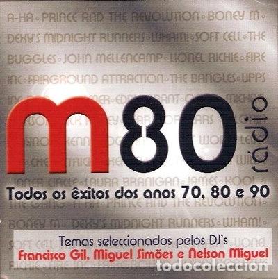 CDs de m&uacute;sica: M80 Radio: Todos os &ecirc;xitos dos anos 70, 80 e 90- 5603850102396