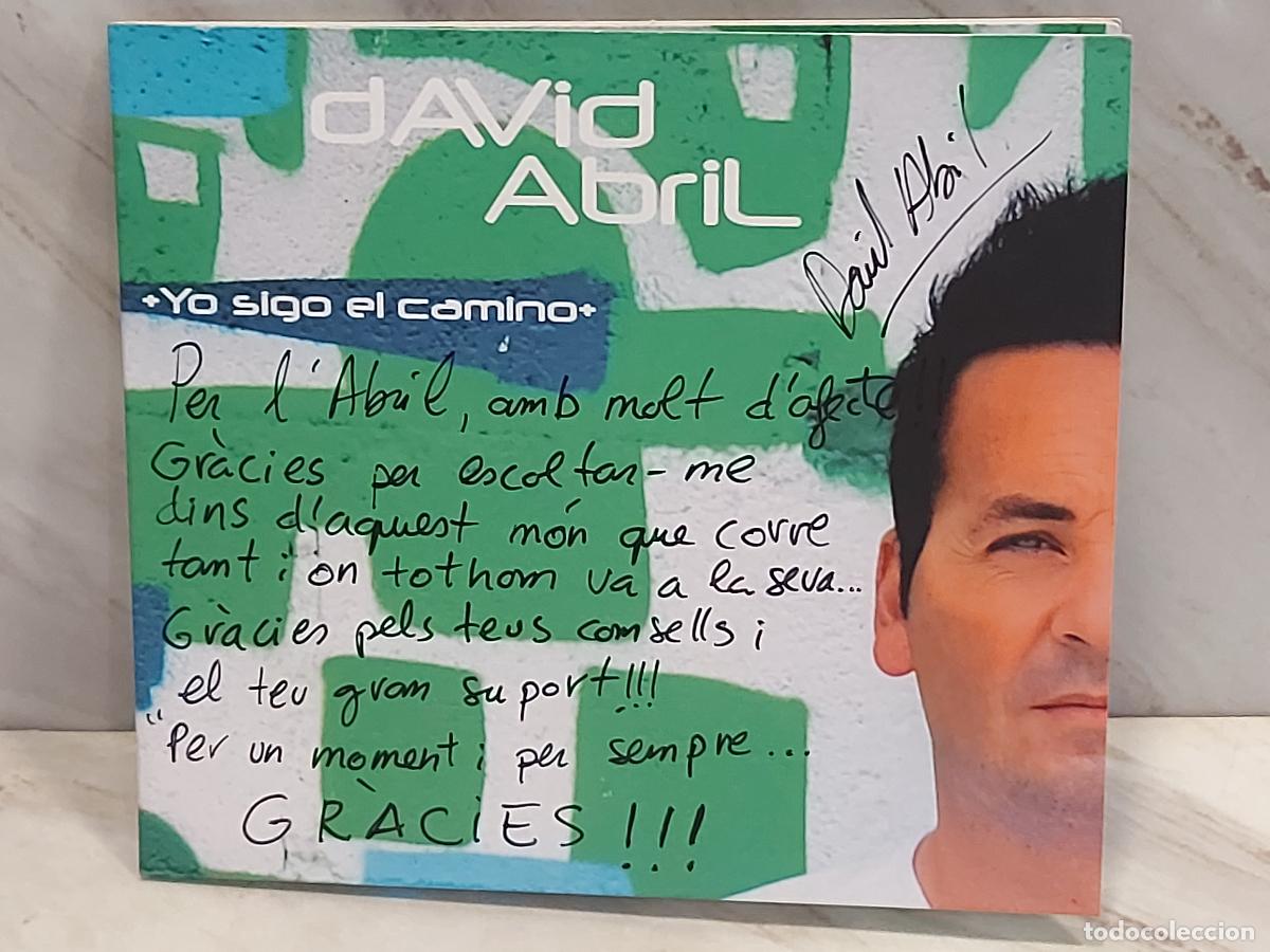 CDs de m&uacute;sica: FIRMADO !! | DAVID ABRIL | YO SIGO EL CAMINO | CD | DIGIPACK | DEDICATORIA MANUSCRITA | 2013