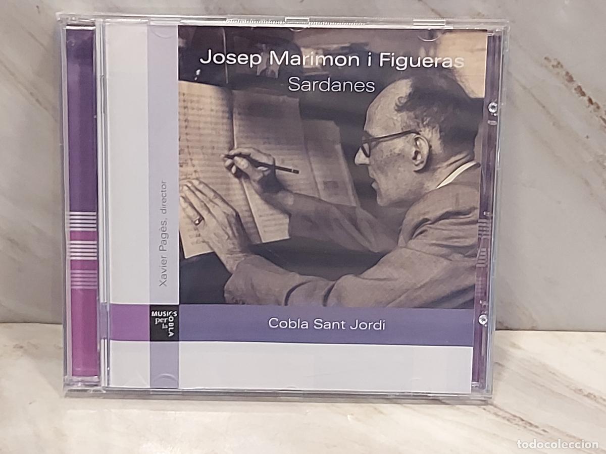 CDs de m&uacute;sica: DOCUMENTO FIRMADO !! | JOSEP MARIMON I FIGUERAS | SARDANES | COBLA SANT JORDI | CD | NOTA MANUSCRITA