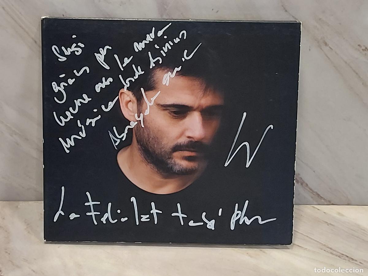 CDs de m&uacute;sica: FIRMADO !! | MIQUEL ABRAS | LA FELICITAT TAMB&Eacute; PLORA | CD DIGIPACK | DEDICATORIA Y AUT&Oacute;GRAFO | 2021