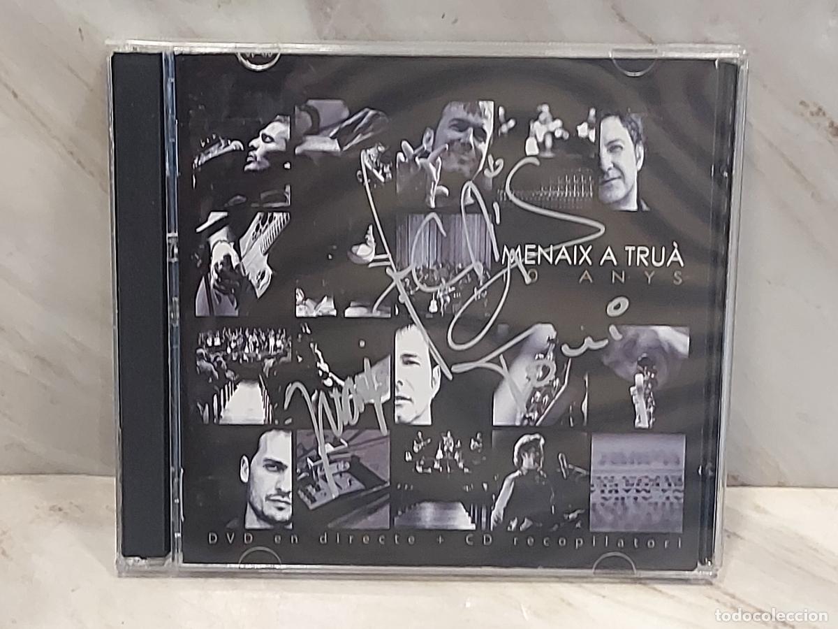 CDs de m&uacute;sica: FIRMADO !! | MENAIX A TRU&Agrave; | 10 ANYS | DVD EN DIRECTO | CAR&Aacute;TULA AUTOGRAFIADA | SIN CD