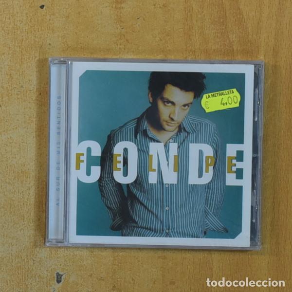 Music CDs: FELIPE CONDE - AL SUR DE MIS SENTIDOS - CD